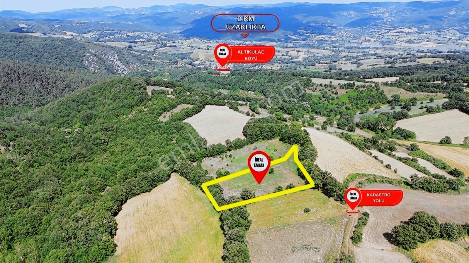 Altıkulaç Köyü'nde Hobi Bahçesi İçin İdeal 3.507 M2 Tarla - Görsel 19