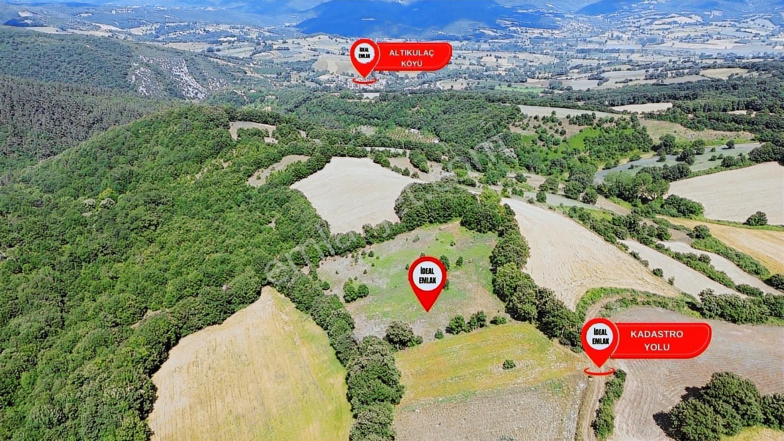 Altıkulaç Köyü'nde Hobi Bahçesi İçin İdeal 3.507 M2 Tarla - Görsel 28
