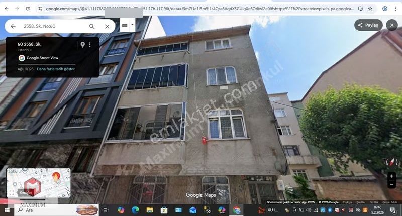 Sultangazi Cebeci Mah.2558 Sok.da 2+1 75m2 Satılık Daire