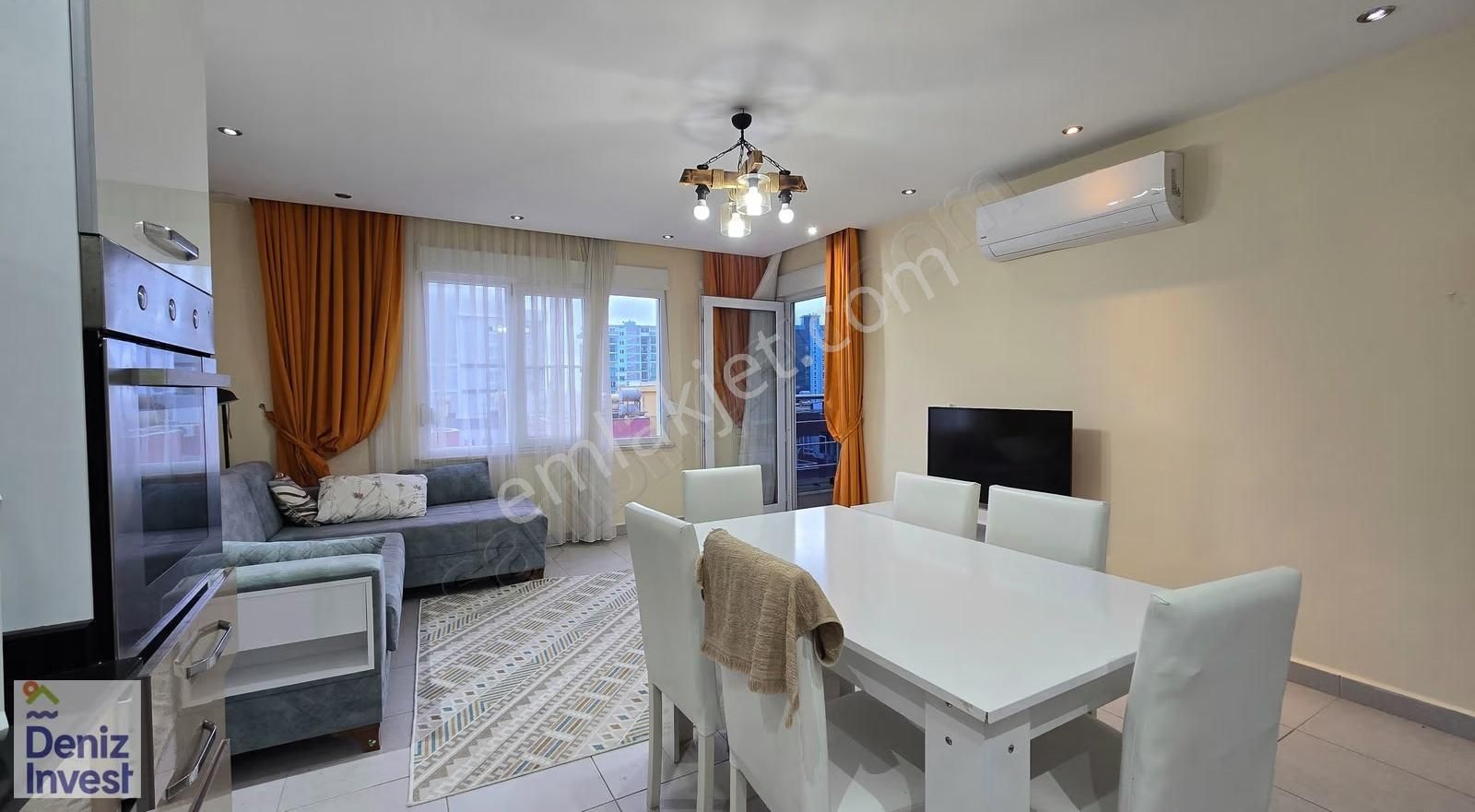 Alanya Mahmutlar Satılık 2+1 Daire ,geniş,mobilyalı,cam Balkonlu - Görsel 10