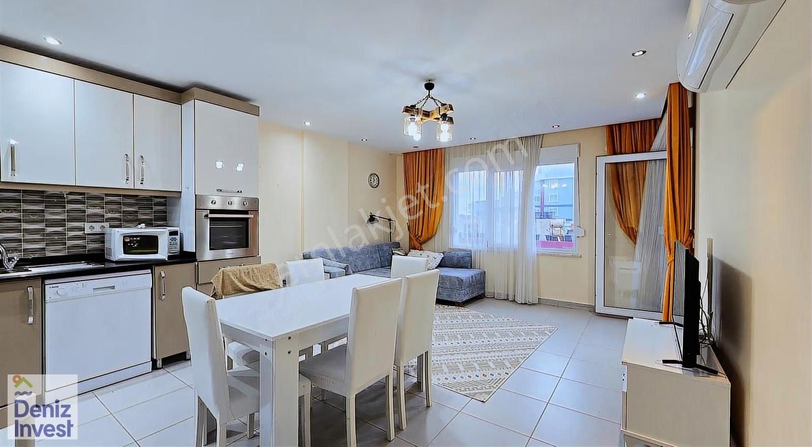 Alanya Mahmutlar Satılık 2+1 Daire ,geniş,mobilyalı,cam Balkonlu - Görsel 14