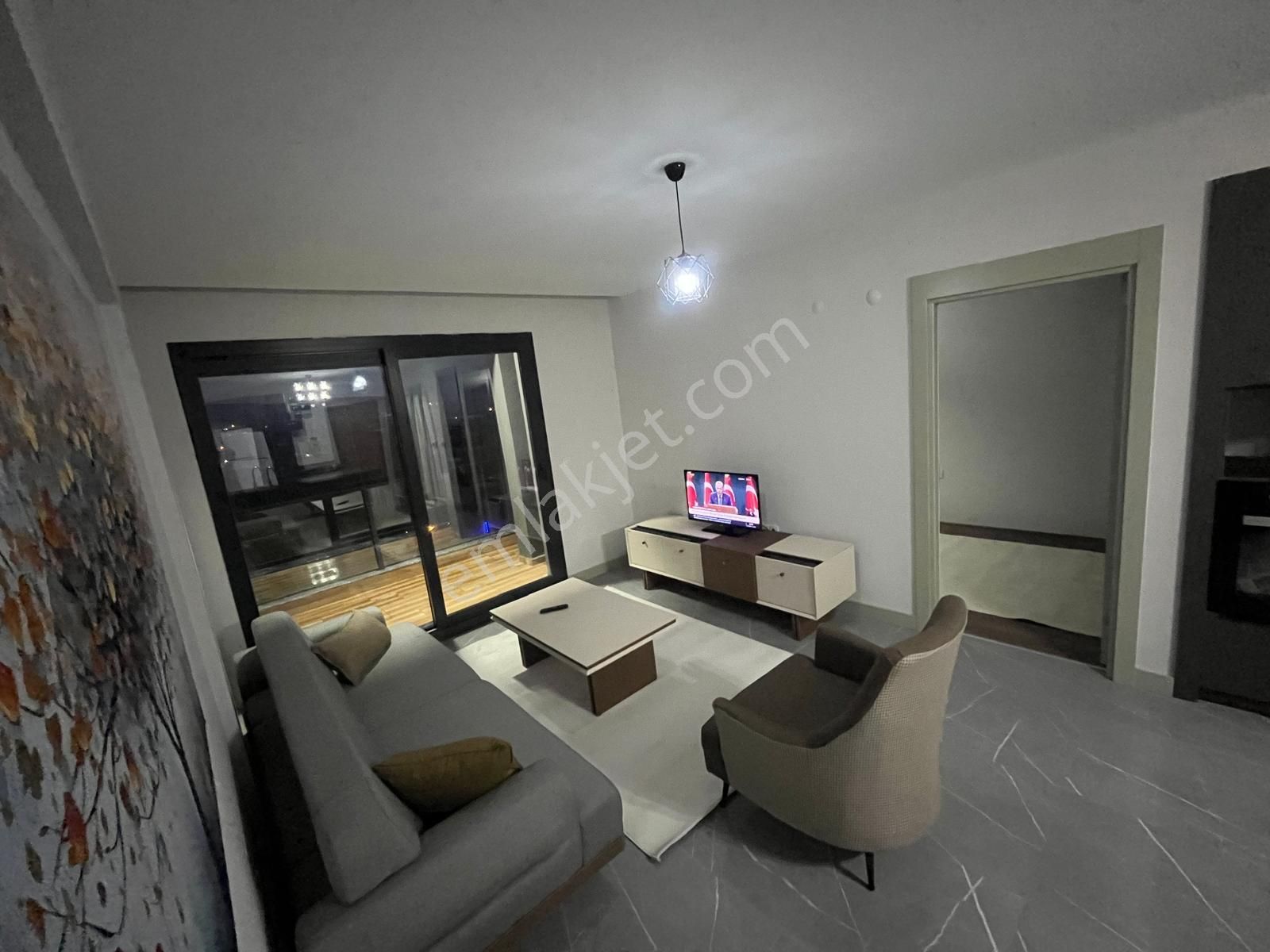 Menemen Devlet Hastanesi Karşısı Full Sıfır Eşyalı Lüks 1+1 Daire - Görsel 14