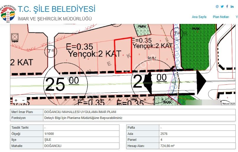 Doğancılı Da Denize Çok Yakın 750m2 Projesi Hazır Satılık Arsa - Görsel 3