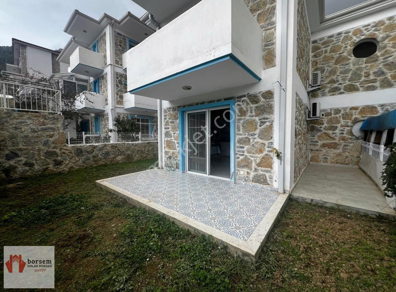 Borsem Datça - Çevre Yolunda 1+1 Düz Girişli Bahçe Katı Daire