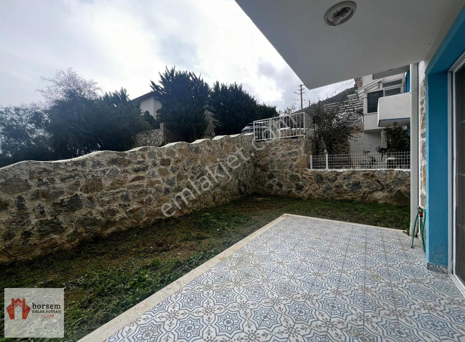 Borsem Datça - Çevre Yolunda 1+1 Düz Girişli Bahçe Katı Daire - Görsel 12