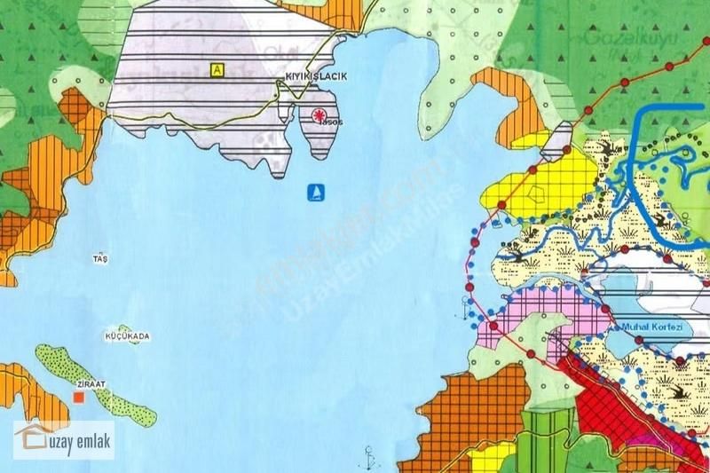 Milas Kıyıkışlacıkta Turizm Bölgesi İçinde 500 Dönüm Geniş Arazi - Görsel 15