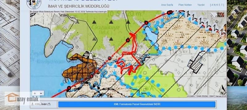 Milas Kıyıkışlacıkta Turizm Bölgesi İçinde 500 Dönüm Geniş Arazi - Görsel 10