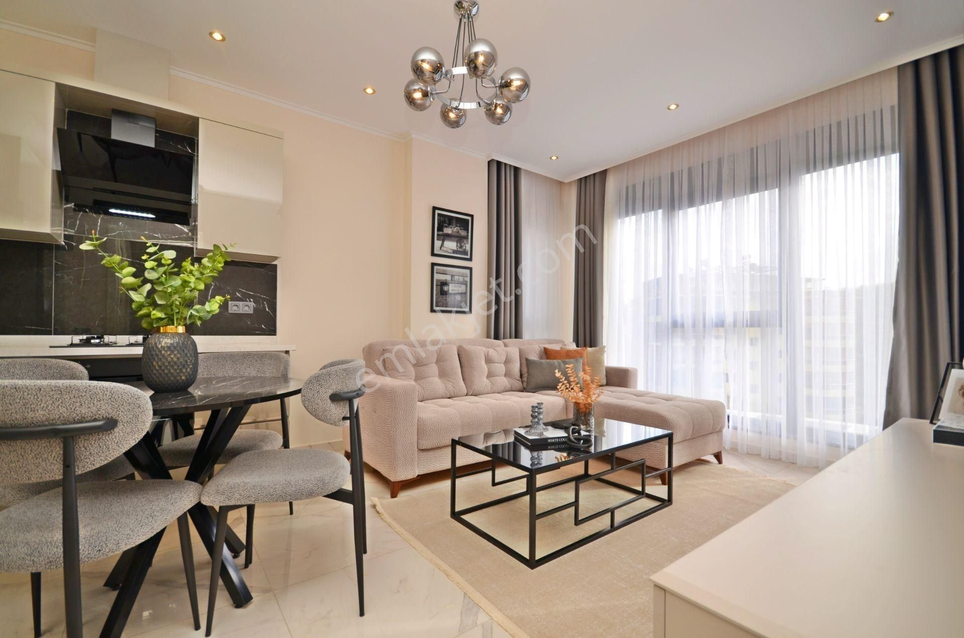 Alanya / Demirtaş’ta Lüks Site İçinde 2+1 Full Eşyalı Satılık Daire