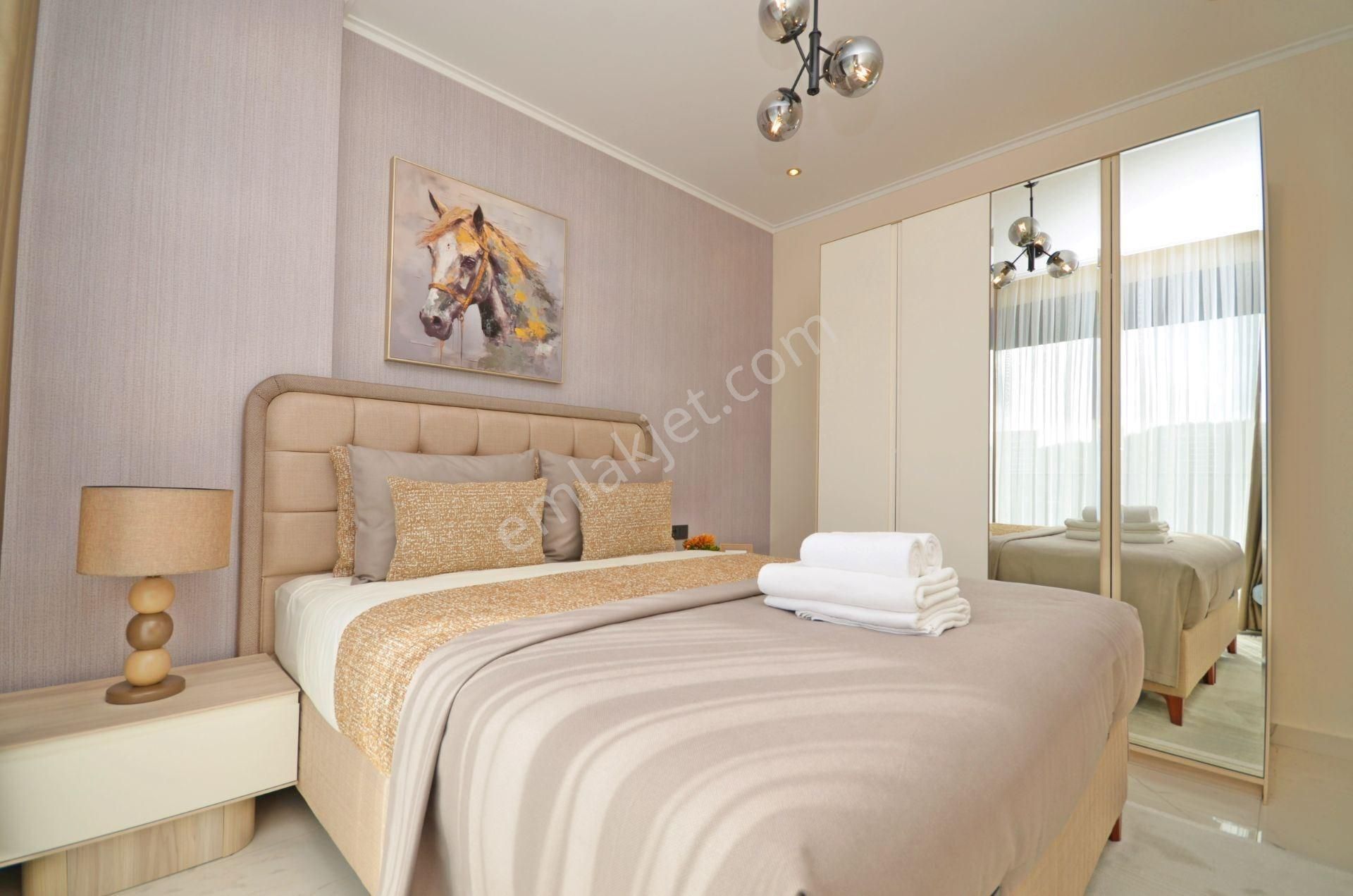 Alanya / Demirtaş’ta Lüks Site İçinde 2+1 Full Eşyalı Satılık Daire - Görsel 8