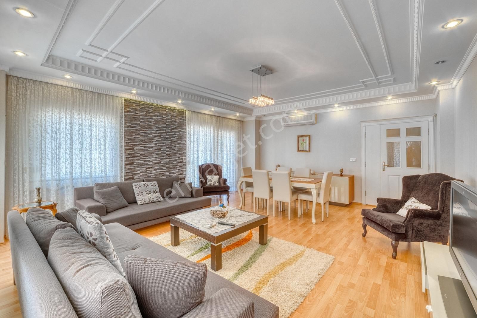 Alanya Merkez 4+1 Lüks Eşyalı Daire Vatandaşlığa Uygun - Görsel 9