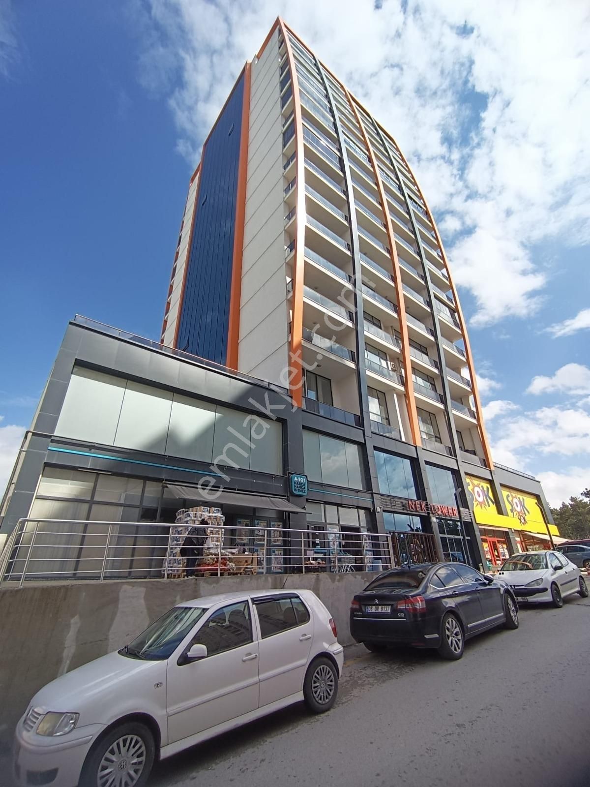Nek Tower Plazada Güvenlikli Manzaralı 1+1 Satılık Home Ofis - Görsel 28