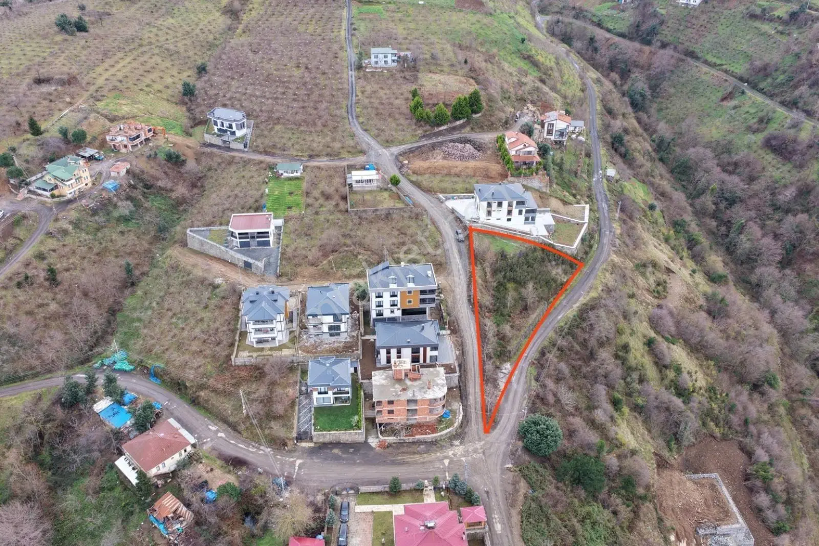 Akcaabat Söğütlüde Satılık Imarlı Arsa