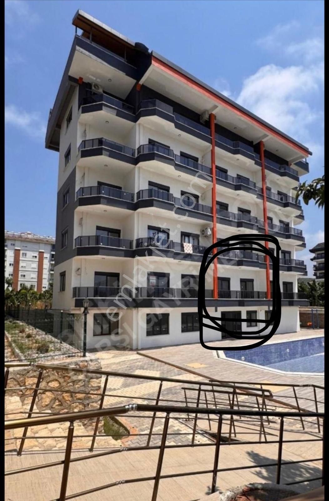 Alanya Okurcalar Site İçi Sıfır 1+1 Satılık Daire - Görsel 17