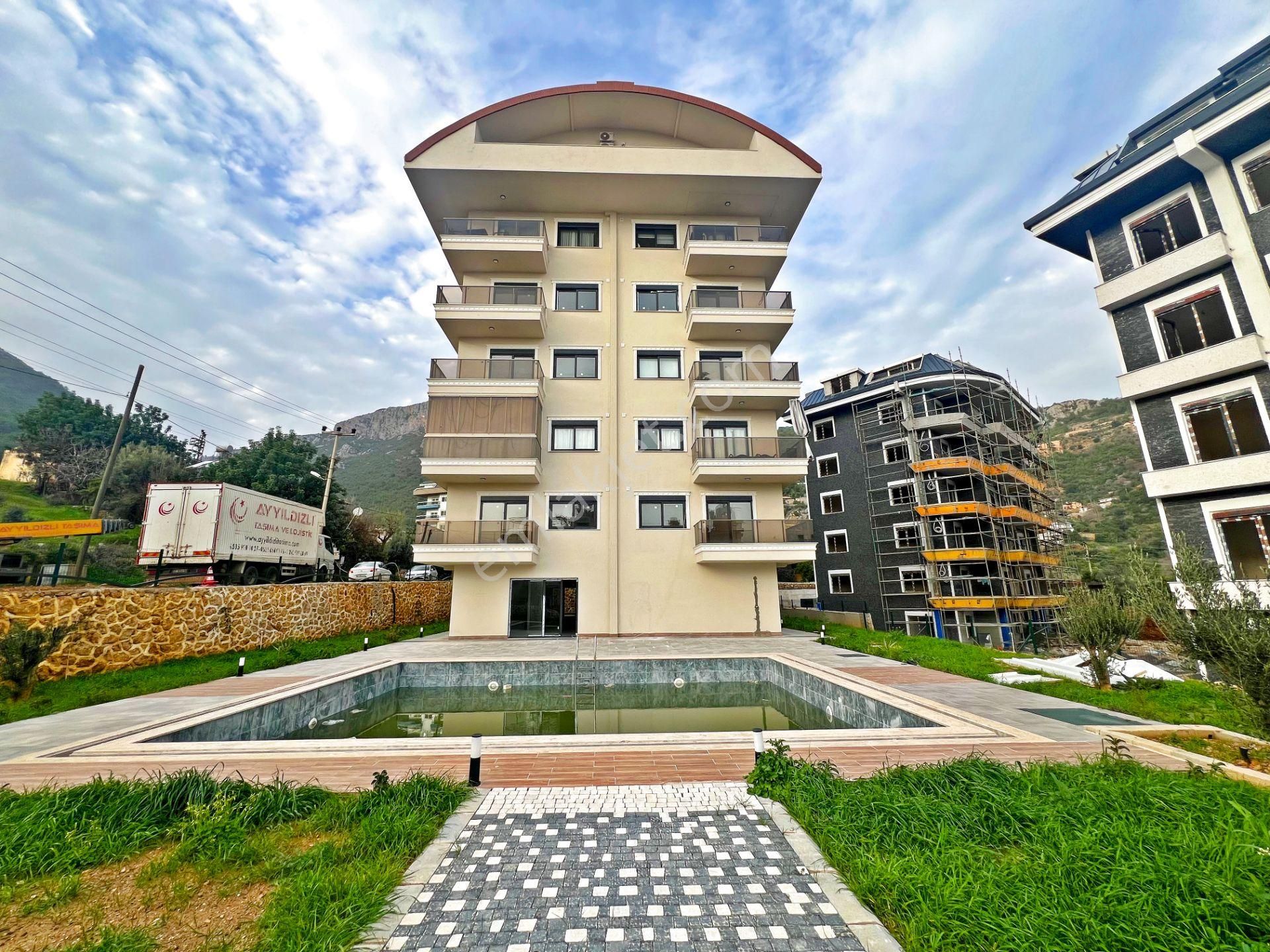 Alanya Çıplaklıda Kiralık 2+1 Site İçi Havuzlu Sıfır Daire - Görsel 27