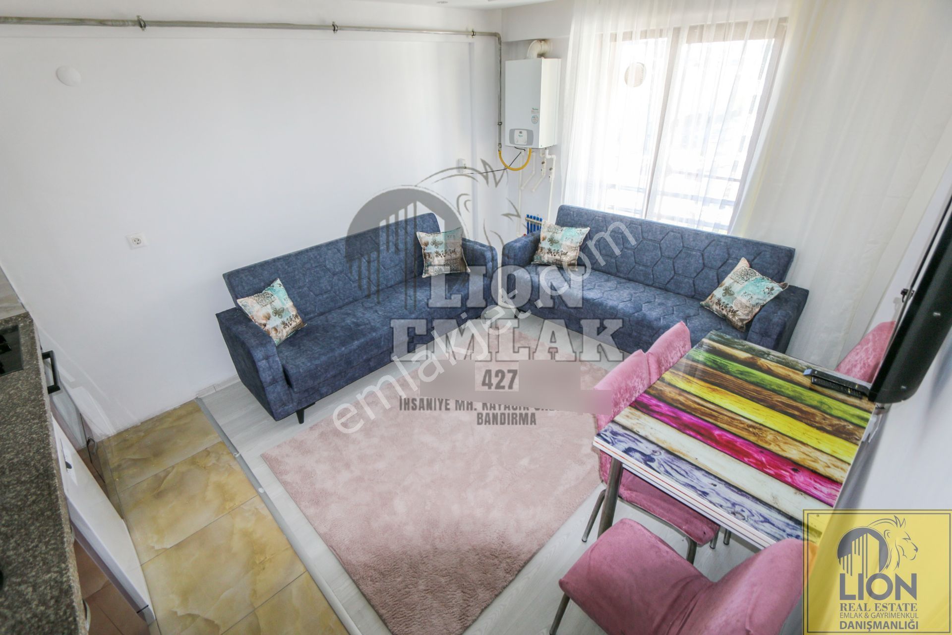 Lıon Emlak'tan İhsaniye Mahallesinde 1+1 Eşyalı Kiralık Daire - Görsel 5