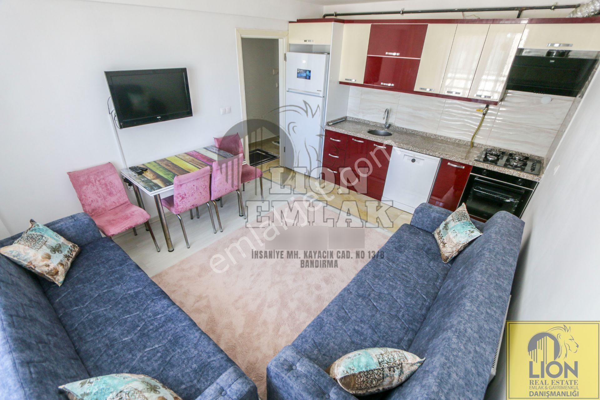 Lıon Emlak'tan İhsaniye Mahallesinde 1+1 Eşyalı Kiralık Daire - Görsel 4