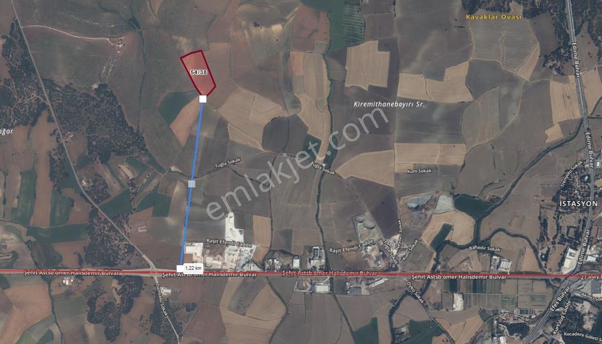 Ege Emlak'tan Edirne Keşan İstasyon Mahallesinde Fırsat Tarla - Görsel 13
