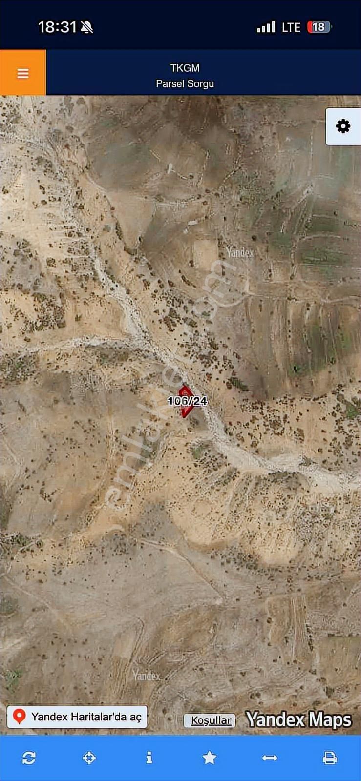 Burdur Merkez Kayış'da 277m2 Satılık Tarla - Görsel 4