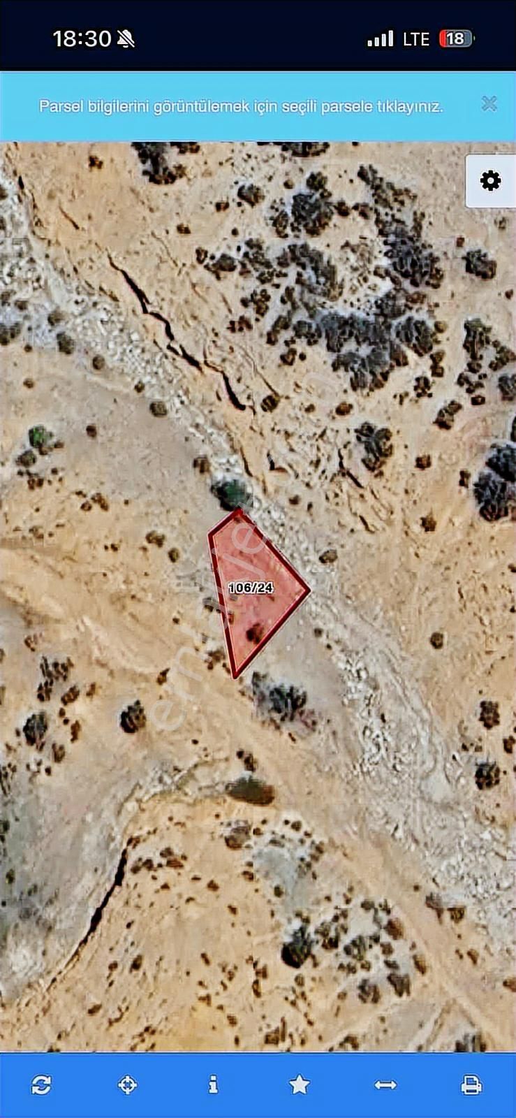 Burdur Merkez Kayış'da 277m2 Satılık Tarla