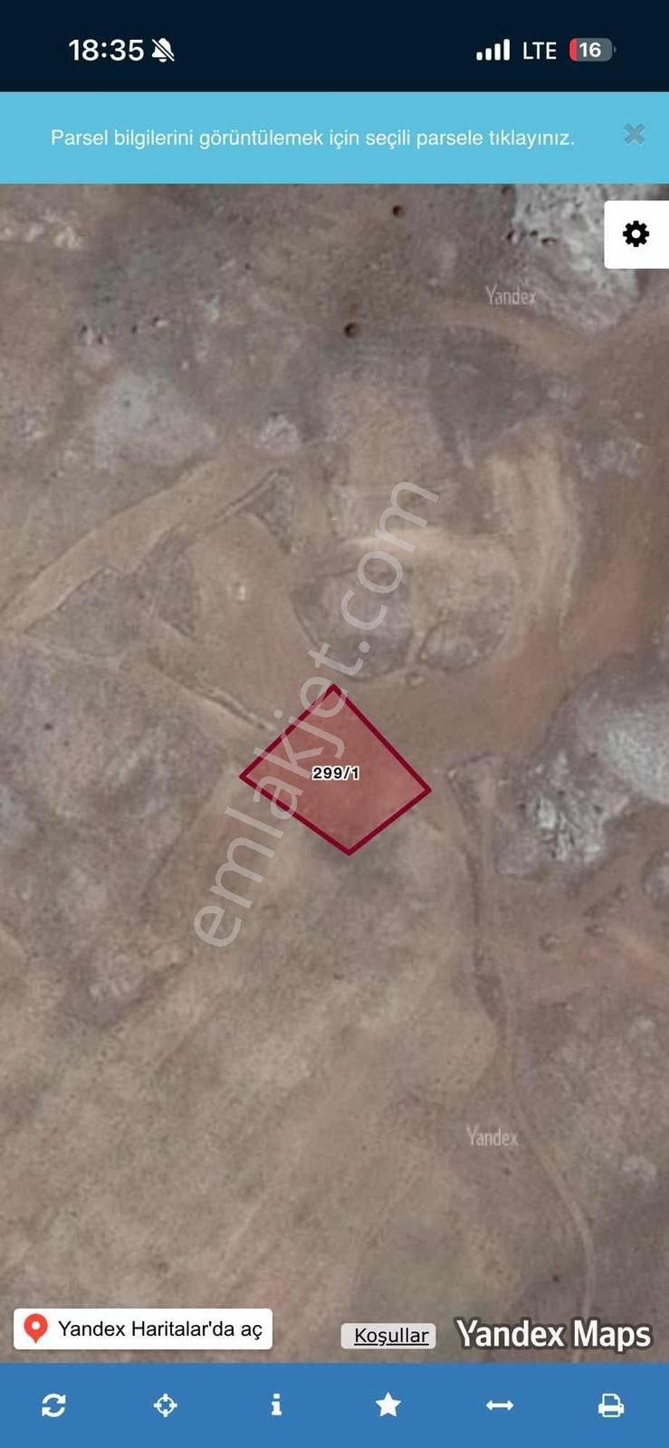 Burdur Tefenni Yaylaköyde 1204m2 Yola Yakın Satılık Tarla - Görsel 4
