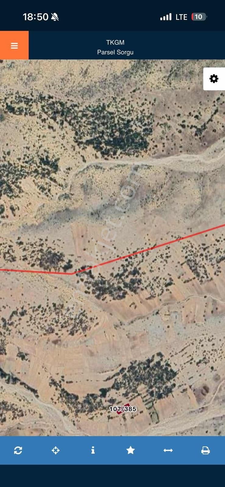 Burdur Merkez Kayış'da 433m2 Satılık Tarla - Görsel 4