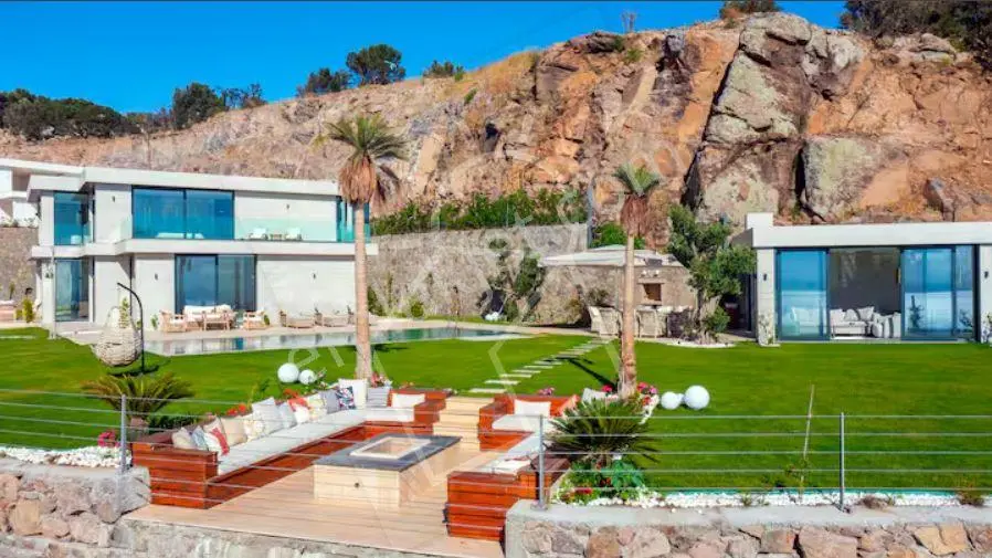 Lüx Villa Madnasa Zirve 9+2 Full Deniz Manzaralı, Etkinlik, Havuzlu, Sauna, Helikopter Pisti - Görsel 2