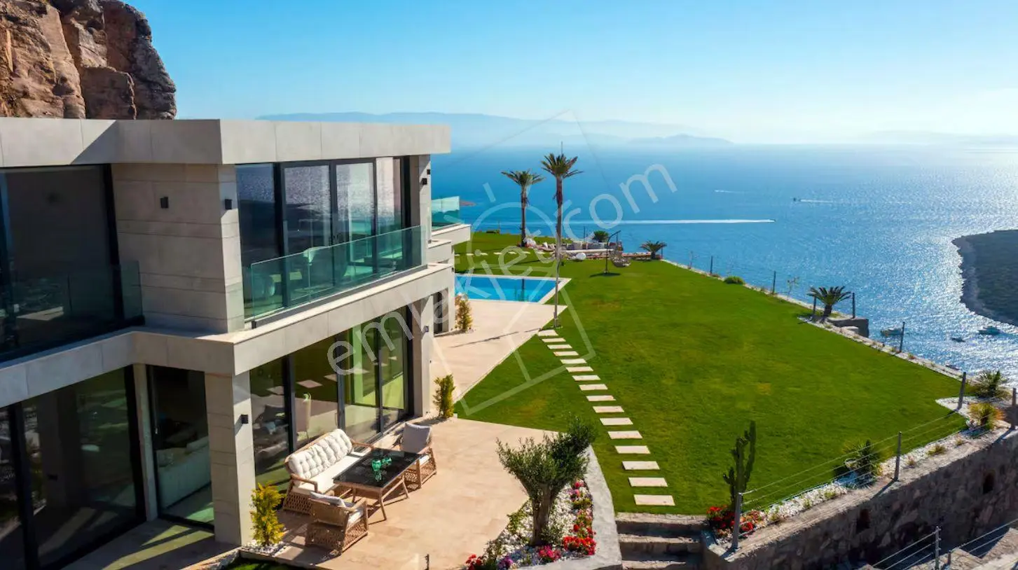 Lüx Villa Madnasa Zirve 9+2 Full Deniz Manzaralı, Etkinlik, Havuzlu, Sauna, Helikopter Pisti - Görsel 5