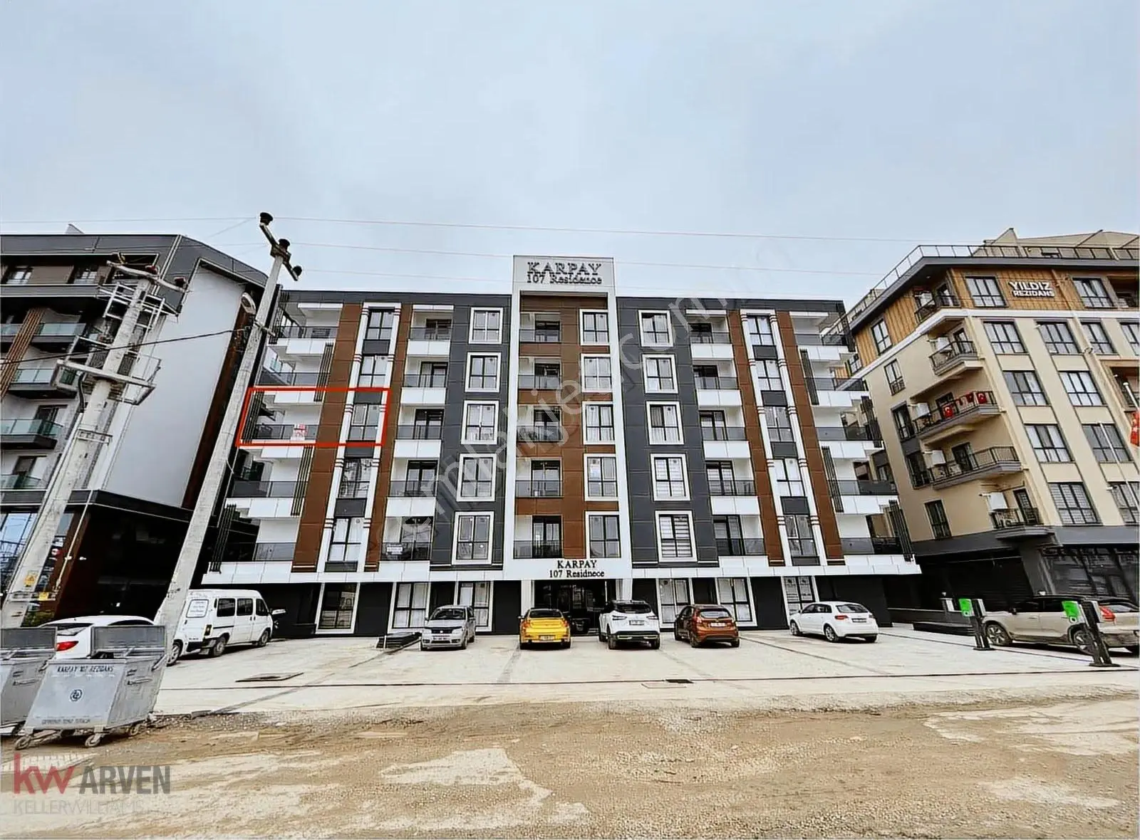 Kw Arven'den Karpay Rezidans'da Satılık 1+1 Eşyalı Daire