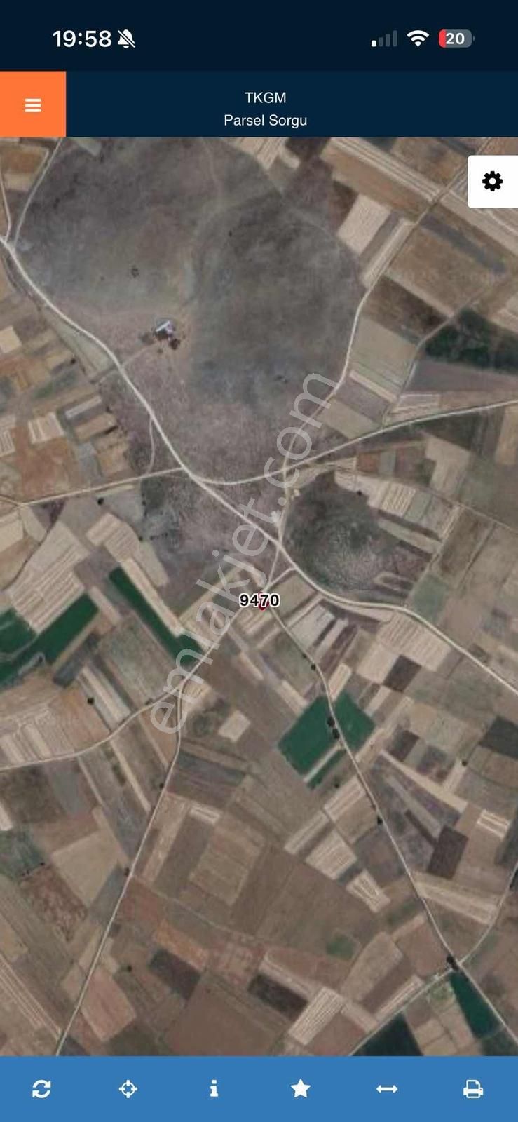 Burdur Yeşilova Büyükyakada Köşe Parsel 175m2 Satılık Tarla - Görsel 4