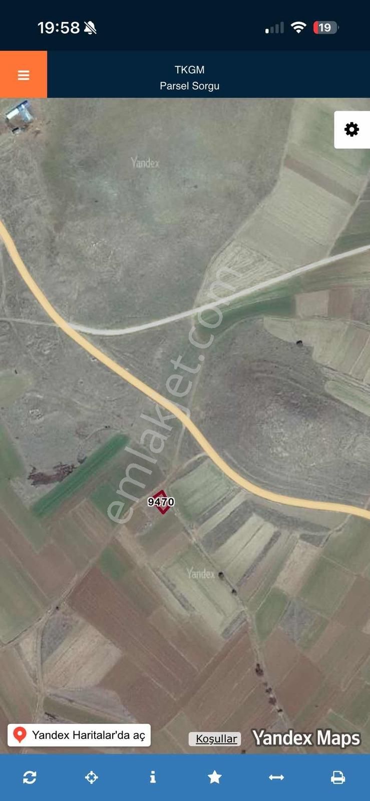 Burdur Yeşilova Büyükyakada Köşe Parsel 175m2 Satılık Tarla - Görsel 2