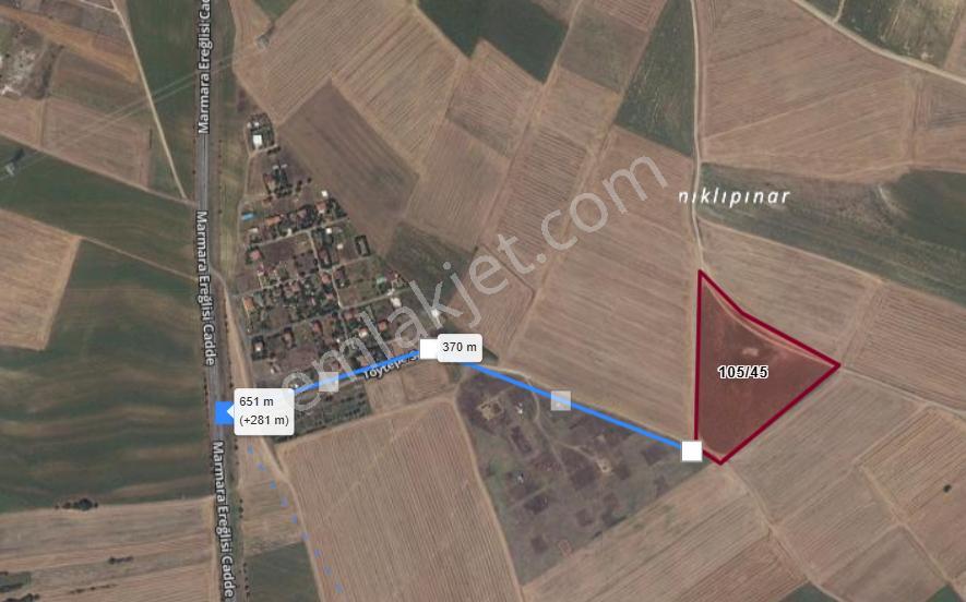 Ereğli – Seymen Hattında | Karayolları Güzergâhına Komşu Yatırımlık Tarla - Görsel 3