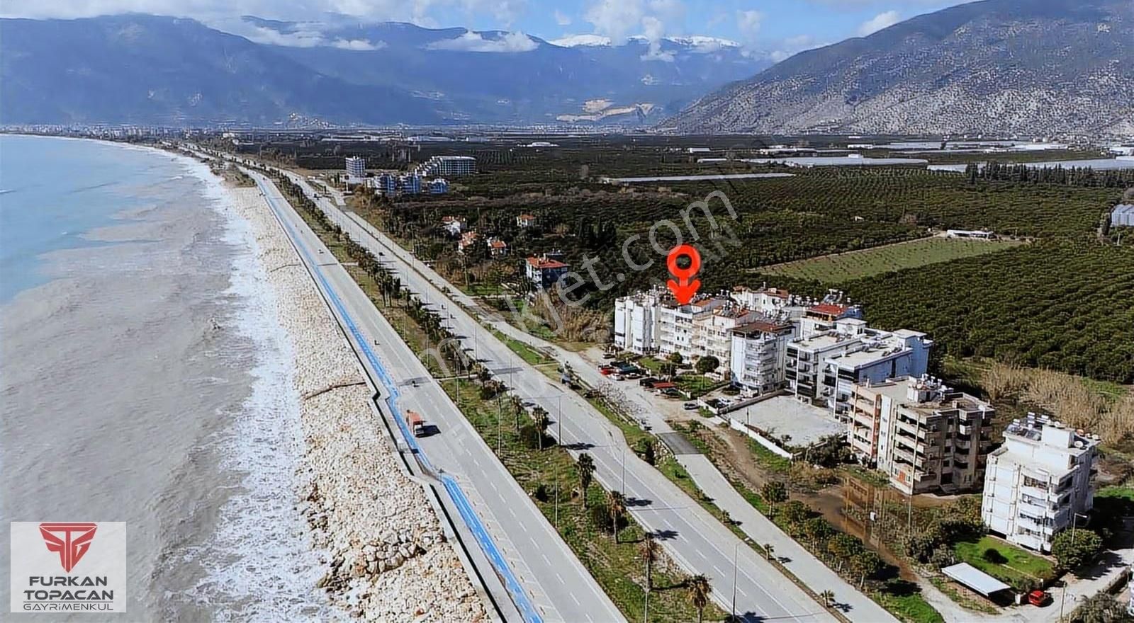 Furkan Topacan Gayrimenkul'den Kiralık 3+1 Deniz Manzaralı Daire - Görsel 6