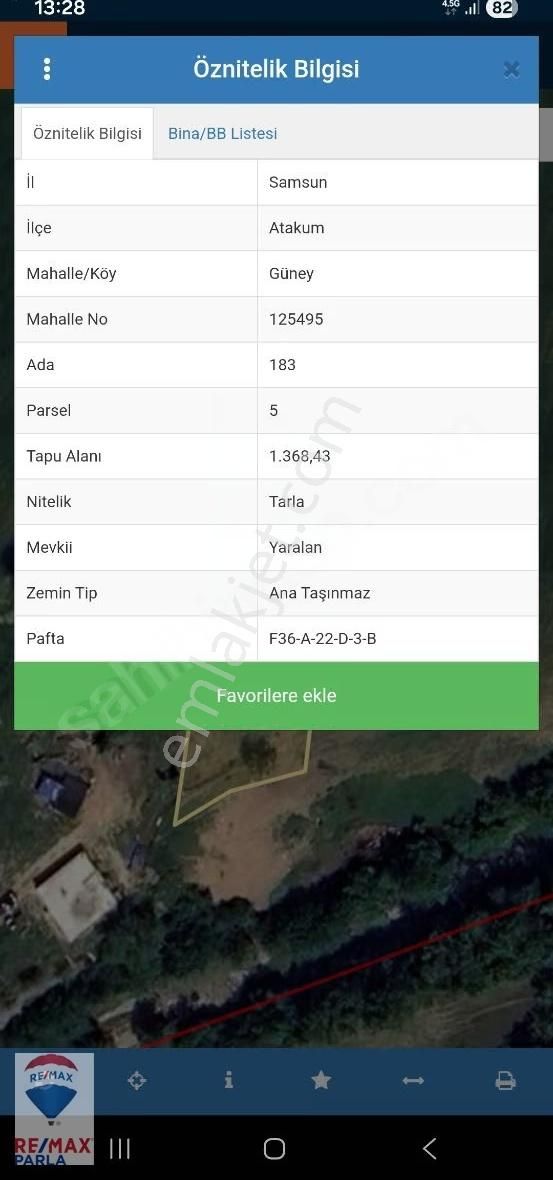 Atakum Güney Köyünde Yatırımlık Uygun Fiyatlı Tarla - Görsel 2