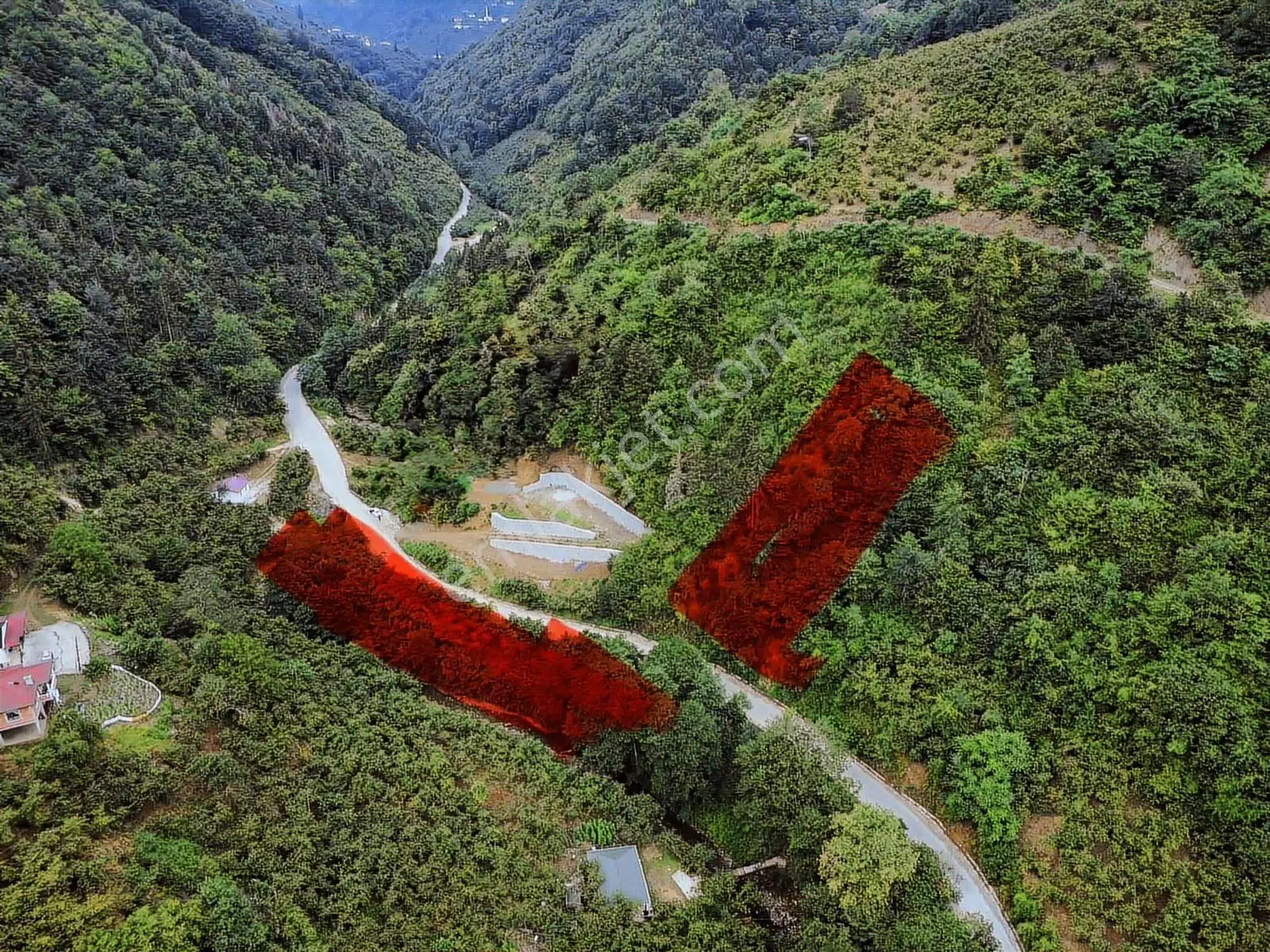 Trabzon Yeşilyurtta Satılık Araziler
