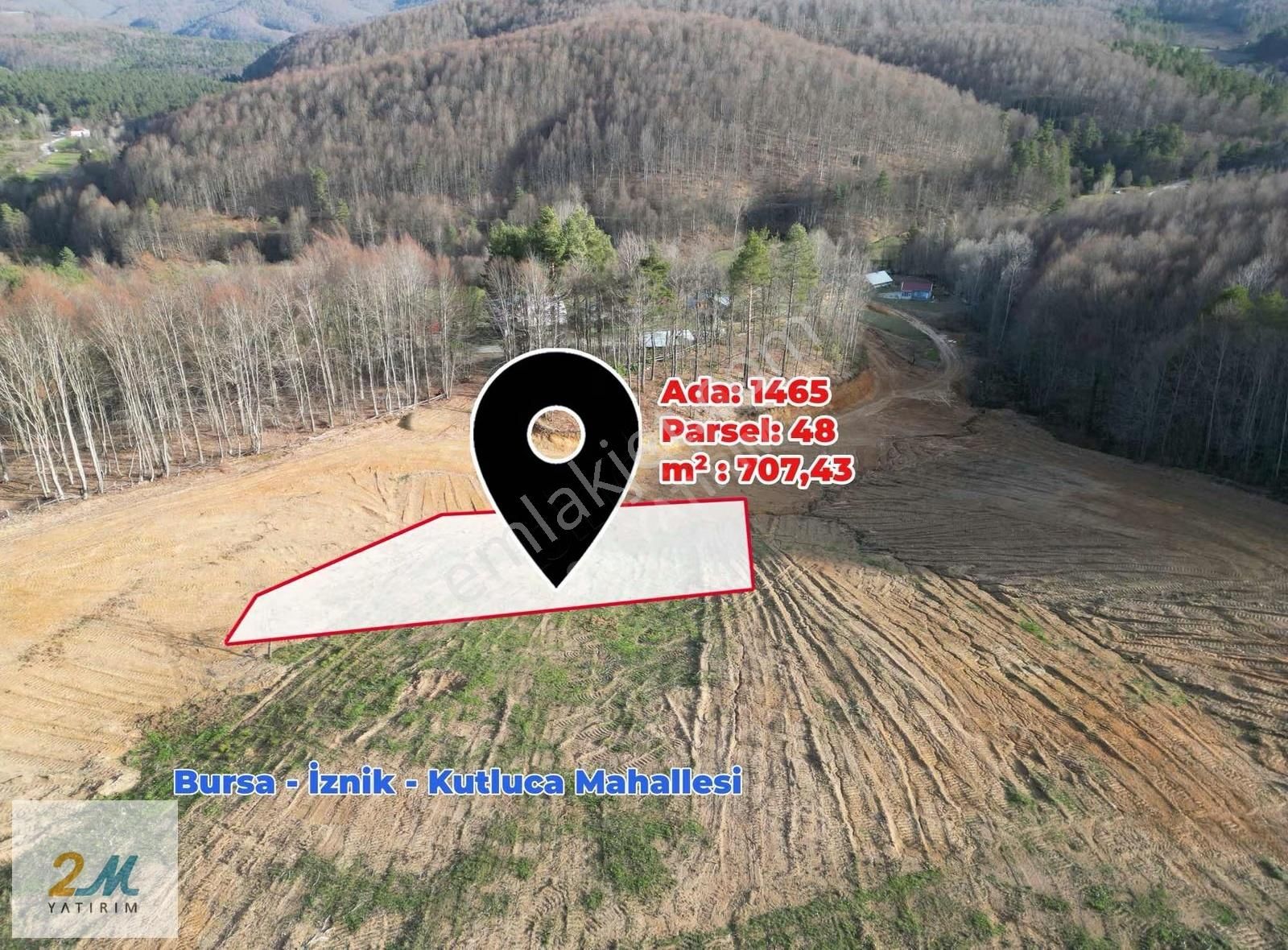 Fırsat !!! 2m Yatırım'dan İznik Kutluca Mah Satılık İmarlı Arsa - Görsel 15