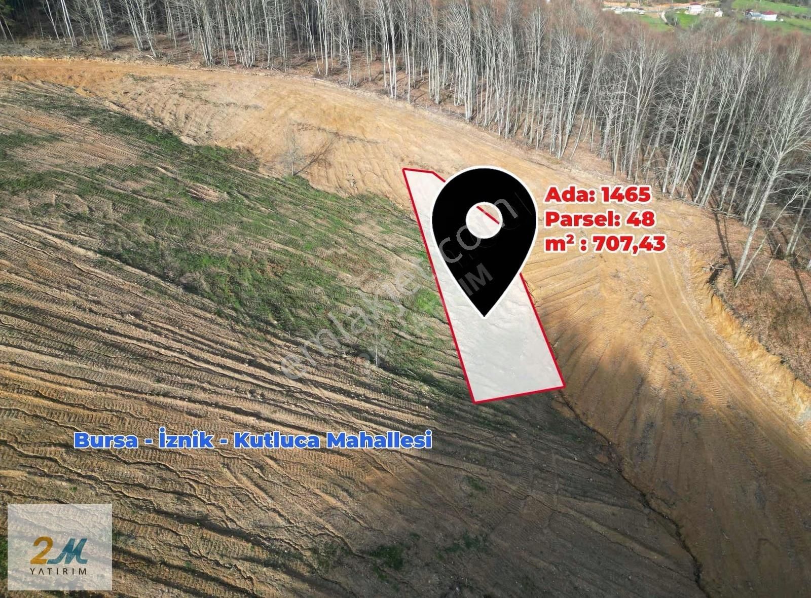 Fırsat !!! 2m Yatırım'dan İznik Kutluca Mah Satılık İmarlı Arsa - Görsel 6