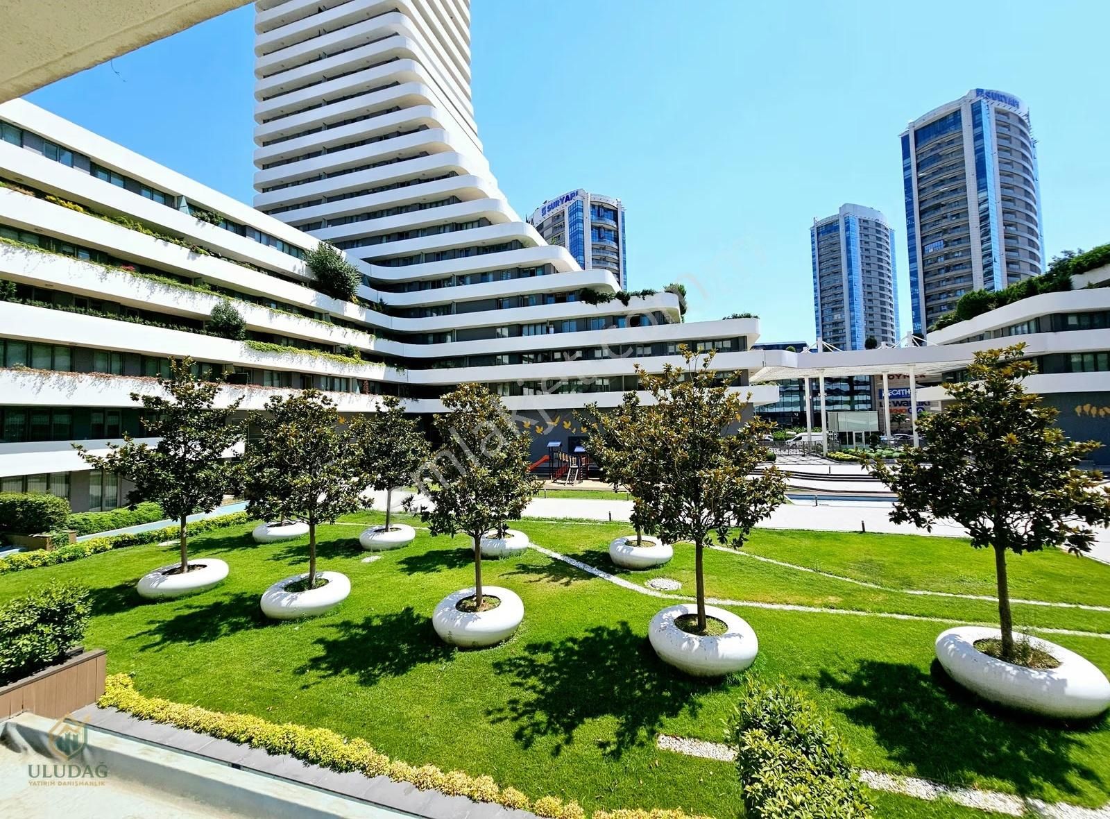 Harmony Towers Eşyalı Kiralık Bahçeli 1+1 Daire - Görsel 3