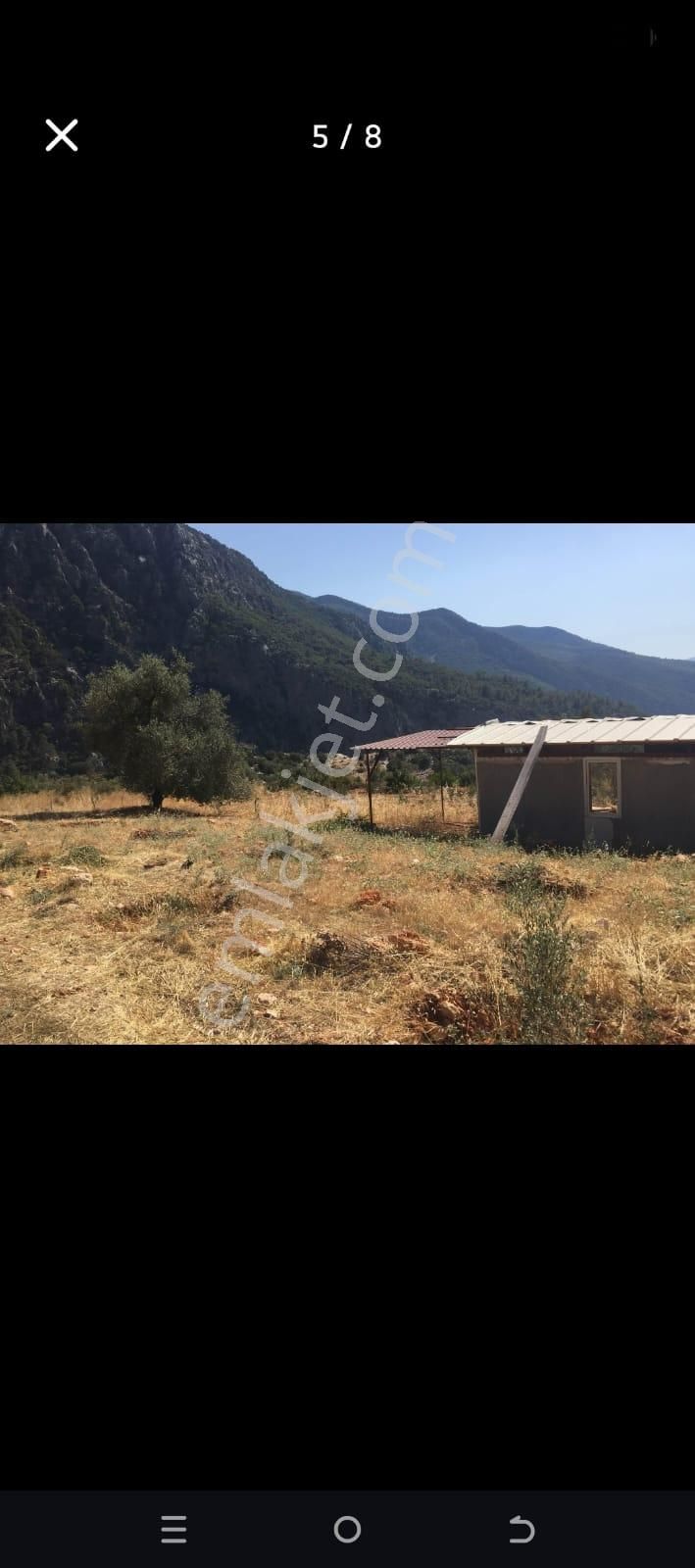 Seydikemer Arsa'da Saklıkent Manzaralı Prefabrik Yapılı Arsa - Görsel 4