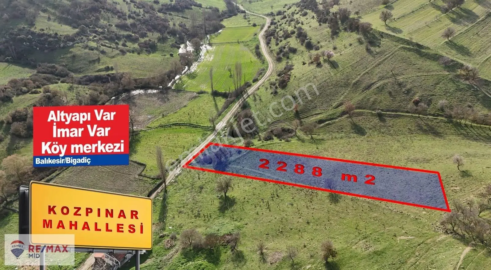 Remax Mid'den Bigadiç Kozpınar Mahallesi Satılık Arsa - Görsel 4