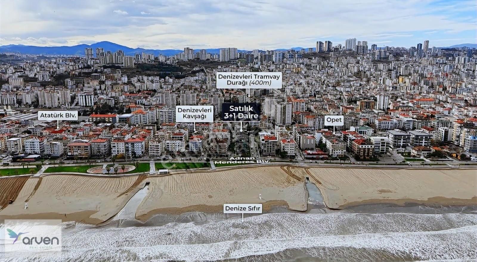 Sahile Ve Anayola Cephe Siteiçi Lüks 3+1 - Görsel 12