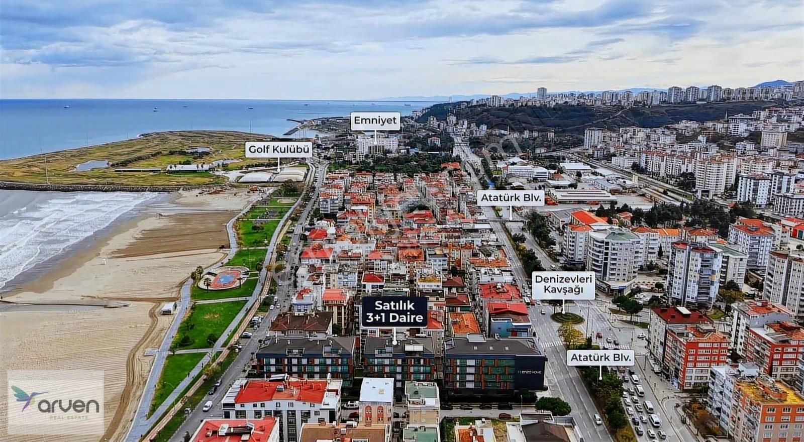 Sahile Ve Anayola Cephe Siteiçi Lüks 3+1 - Görsel 23