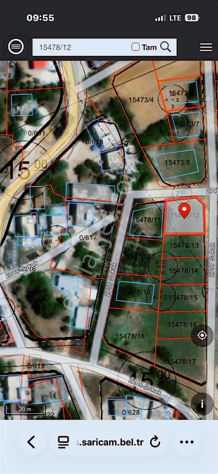 Sofulu Mah Ruhsatı Alınmış Köşe Başı Satılık Tek Tapu 375m2 Arsa - Görsel 5