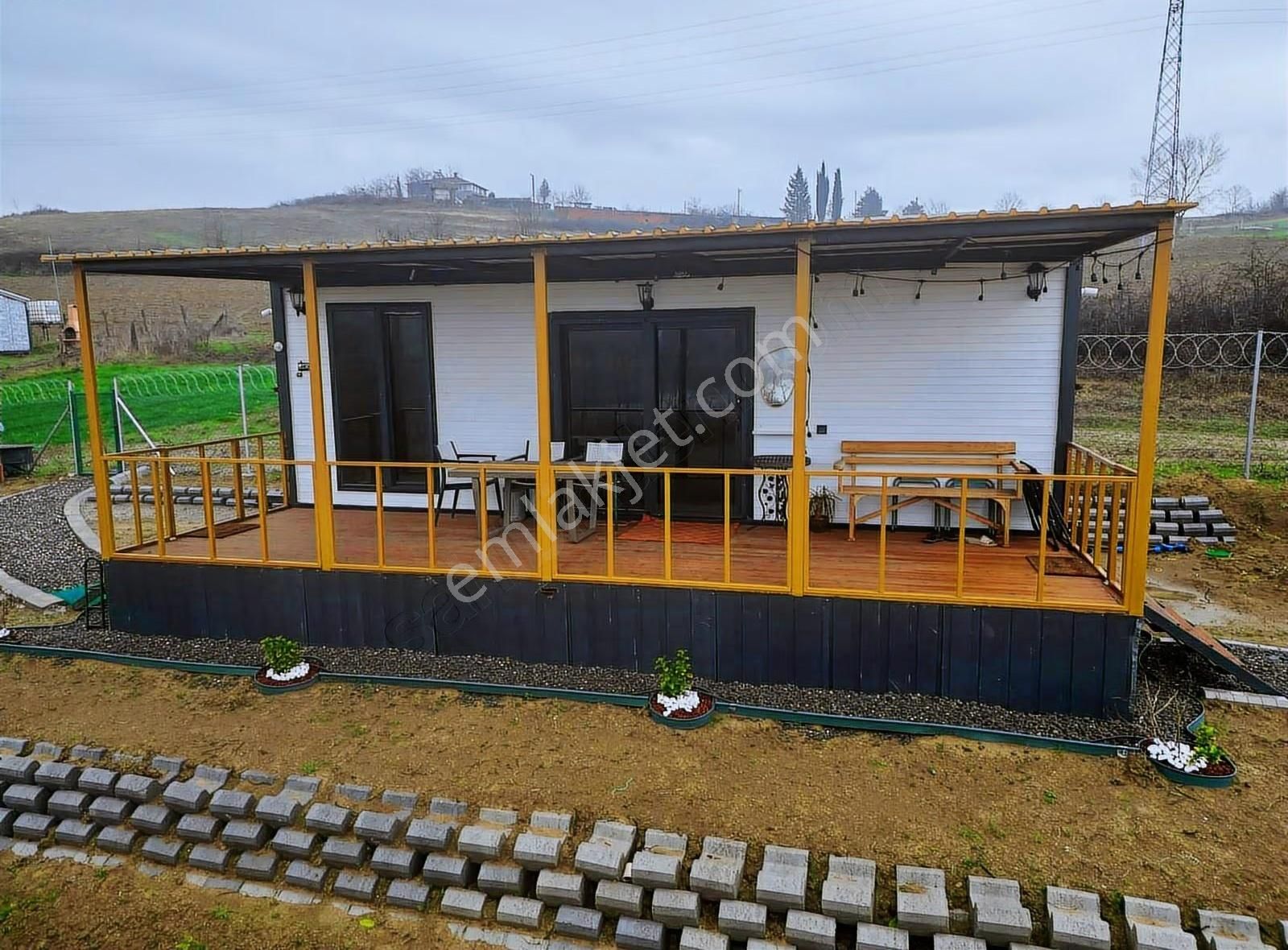 Göl Manzaralı | Ruhsatlı Konteyner Ev | Güneş Enerjili Arsa - Görsel 22