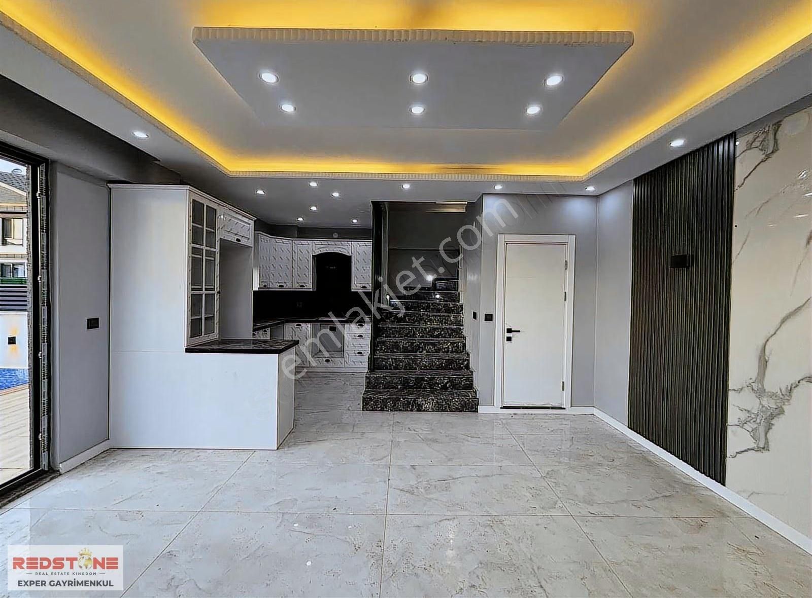 Alandere'de Denize Yakın Havuzlu Müstakil Lüx 3+1 Satılık Villa - Görsel 11