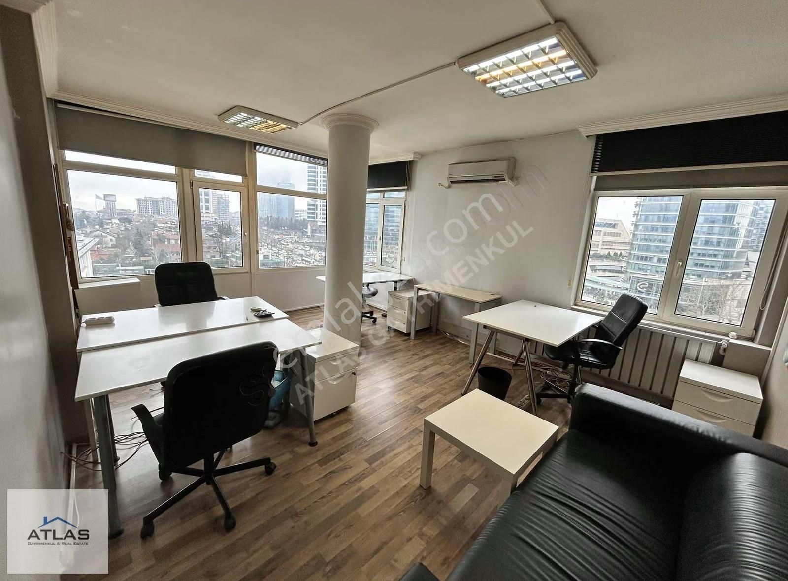 1.levent Metro Yakını 30m2 Mobilyalı Kiralık Ofis - Görsel 2