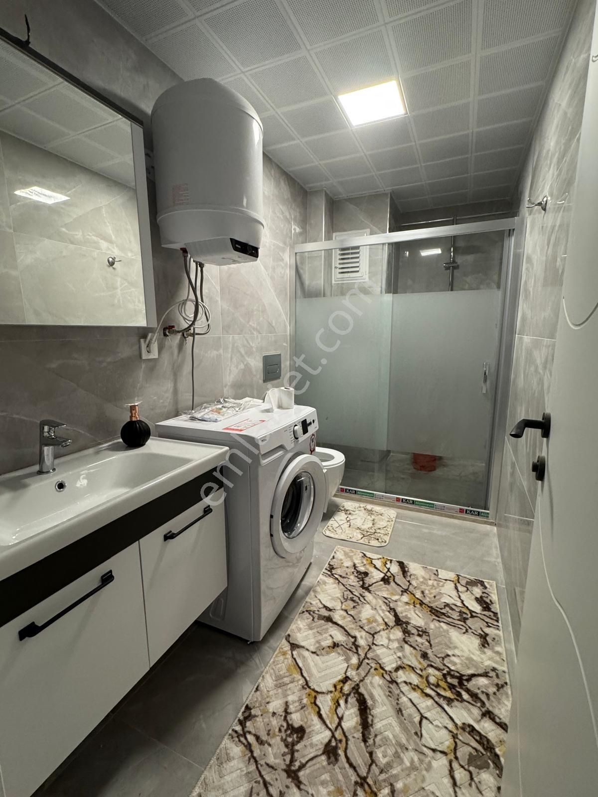 Eval'den Dalaman Atatürk Cad. Sıfır Eşyalı Kiralık 1+1 Daire - Görsel 15