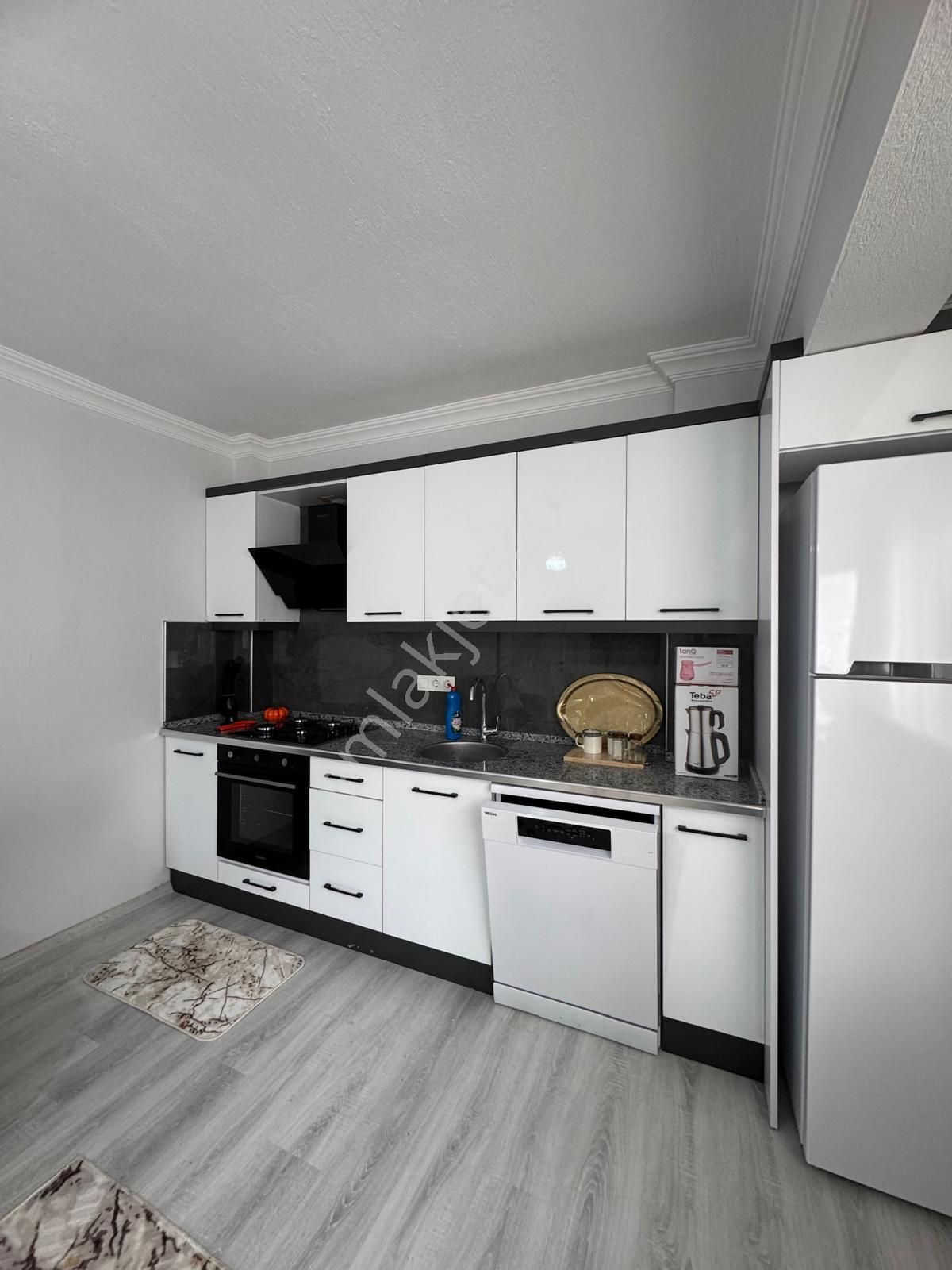 Eval'den Dalaman Atatürk Cad. Sıfır Eşyalı Kiralık 1+1 Daire - Görsel 5