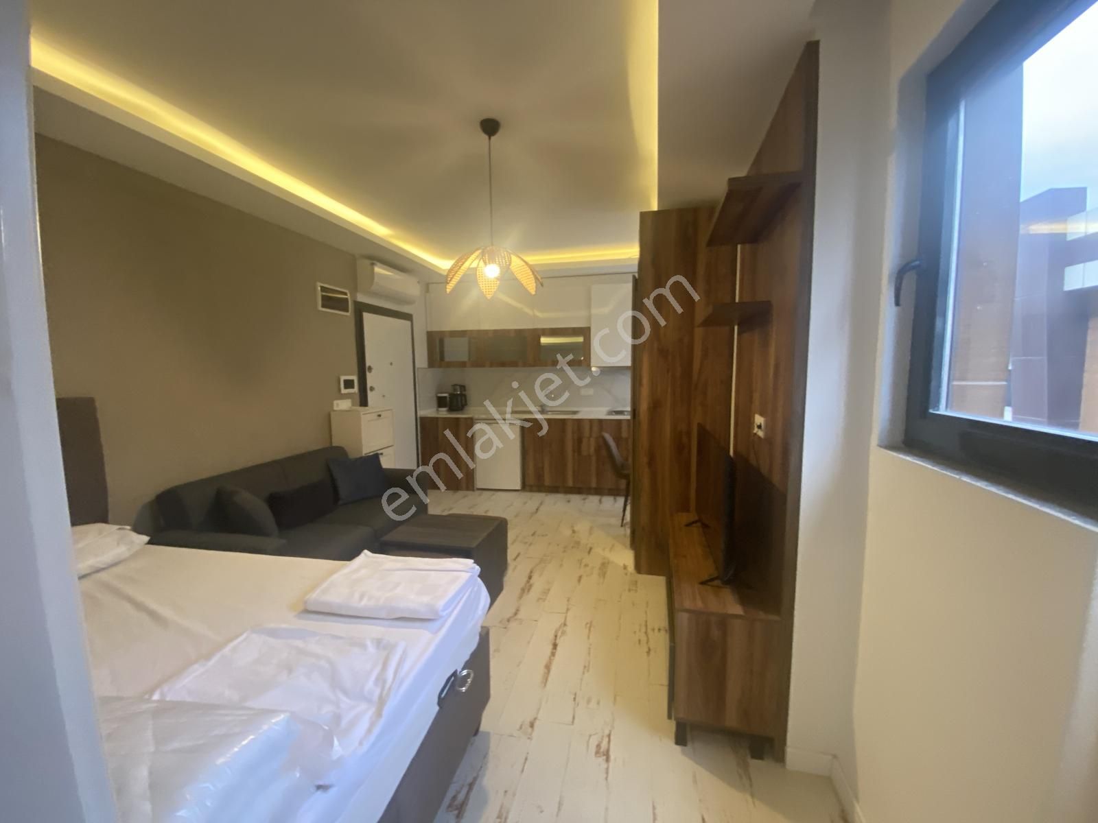 Serdivan My World'de Eşyalı Lüks 1+0 Rezidans Kiralık - Görsel 14