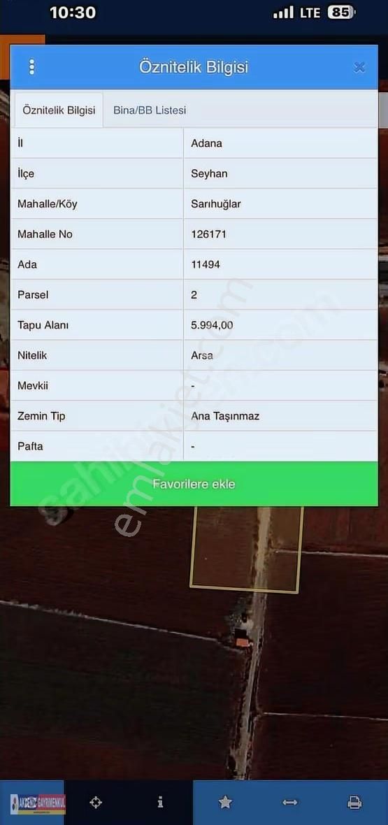M1 Real Arkası Yatırıma Uygun Cazip Arsa