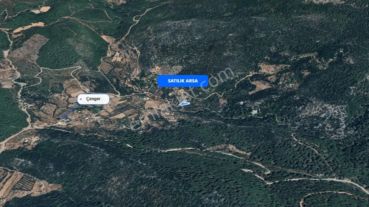 Muğla Fethiye Çengerde 1318 M2 Satılık Arsa - Görsel 2